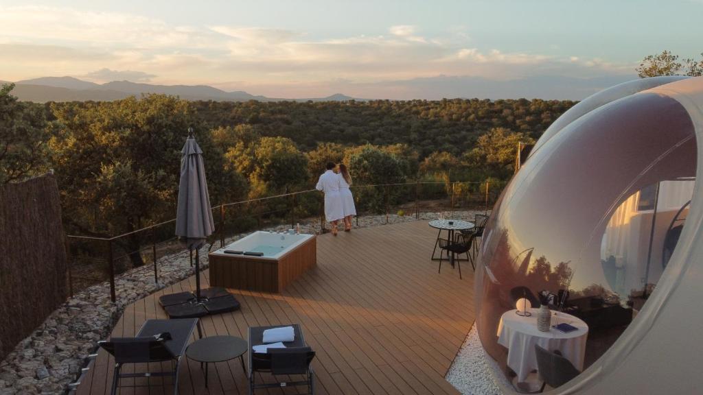 Paisaje cerca of this country house