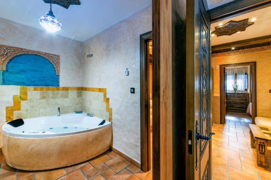 Kúpeľňa v ubytovaní Alpujarra Sulayr