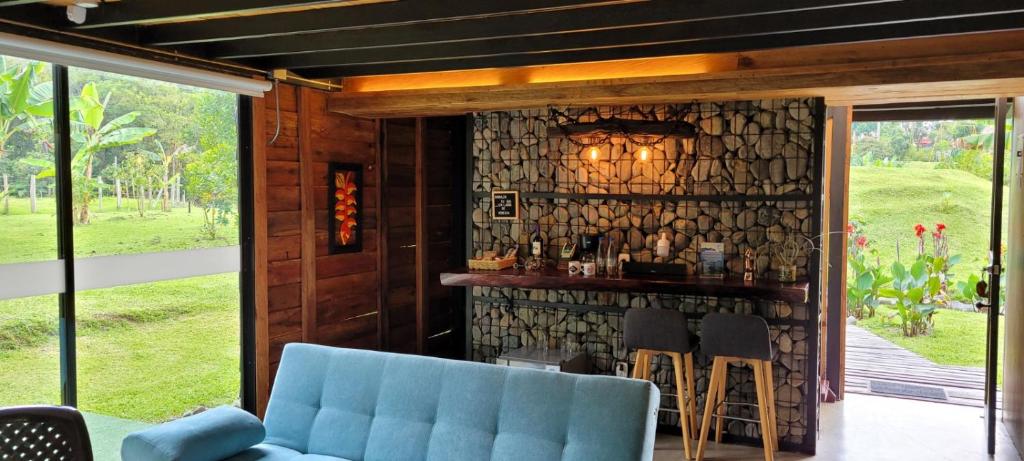 Zahrada ubytování Glamping Lagos de Venecia