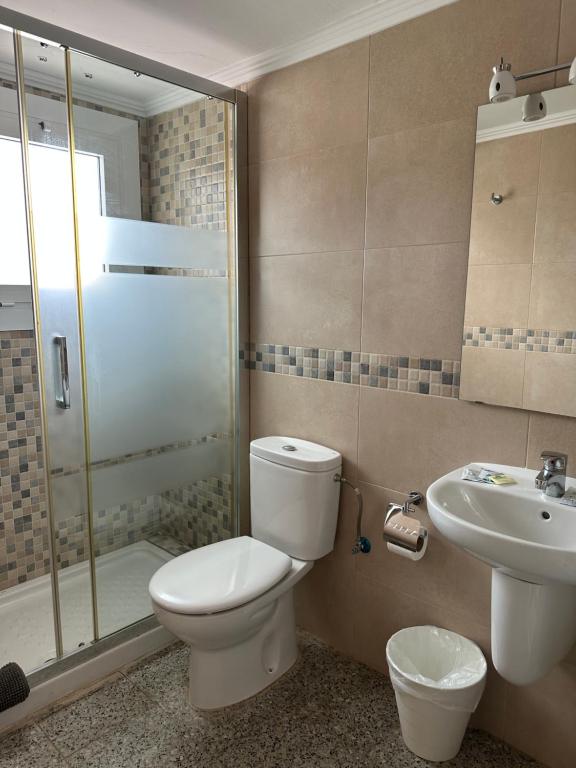 Koupelna v ubytování L'Illa Hotel