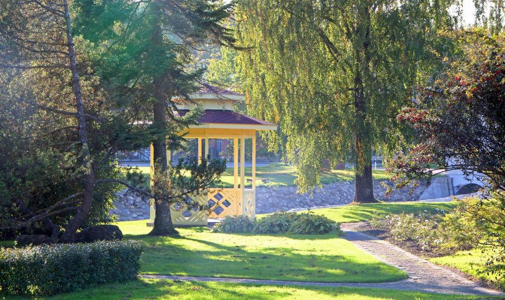 Zahrada ubytování Rivaal Guesthouse-Cafe