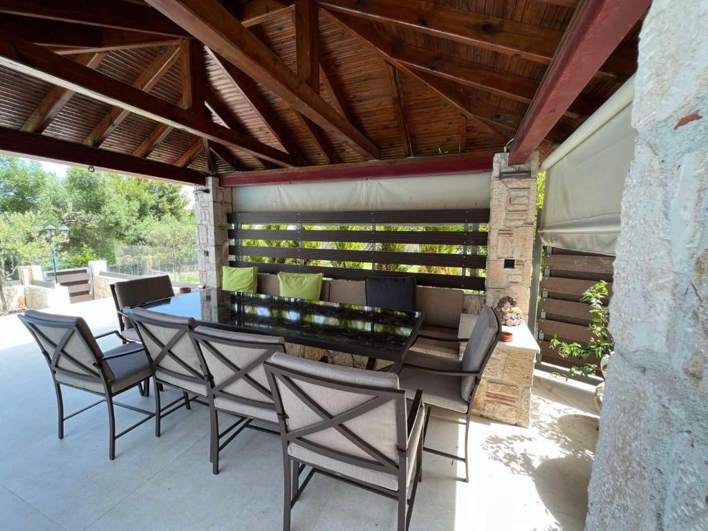 Posezení v ubytování Sunny Seaside Villa-90 m from beach