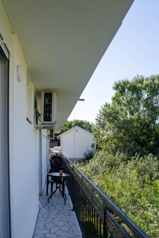 Balkón nebo terasa v ubytování Aida Apartments