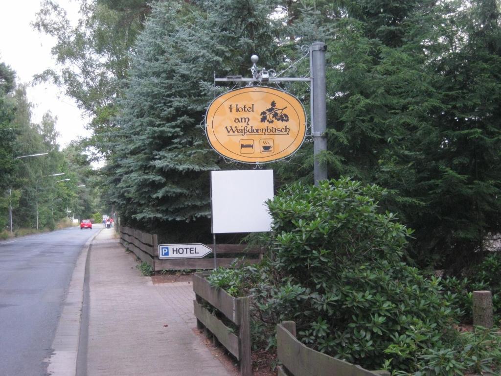 Certifikát, hodnocení, plakát nebo jiný dokument vystavený v ubytování Hotel am Weißdornbusch