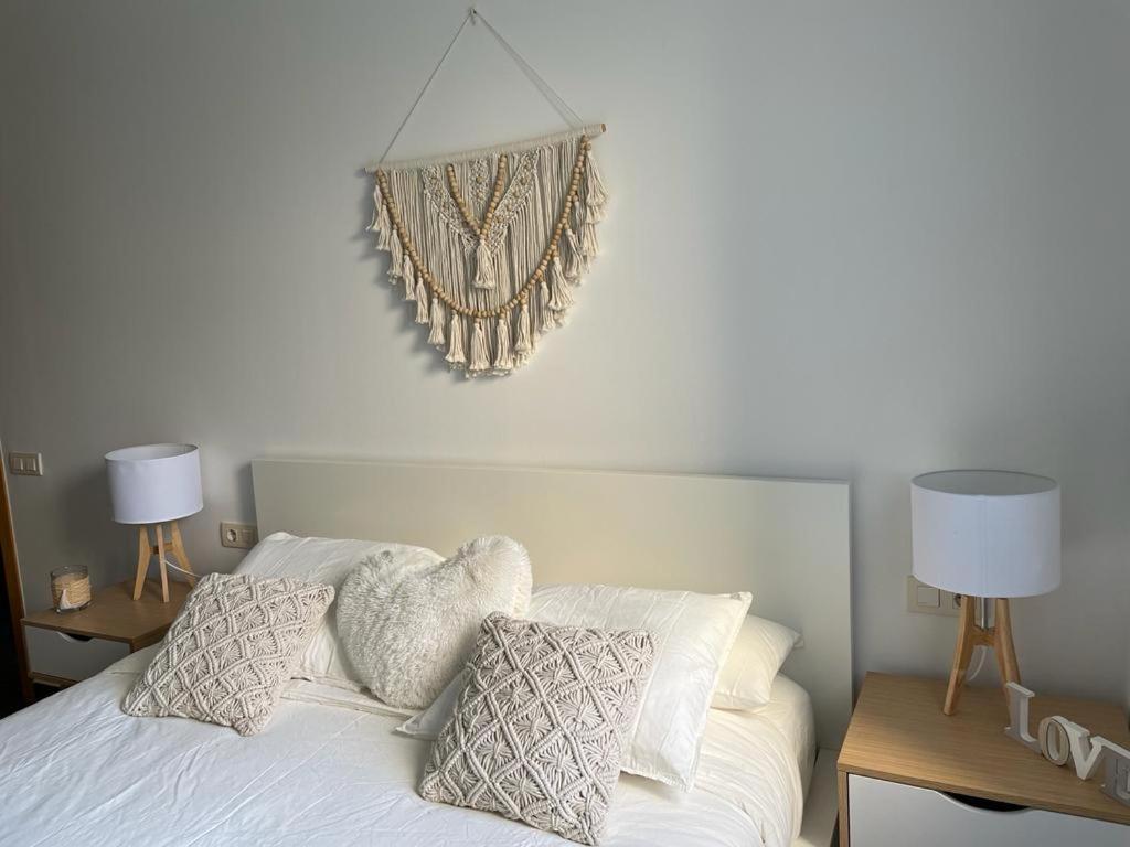 Posteľ alebo postele v izbe v ubytovaní Standing Apartment Barcelona Forum