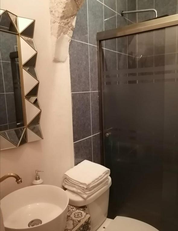 Koupelna v ubytování Villas del Sol