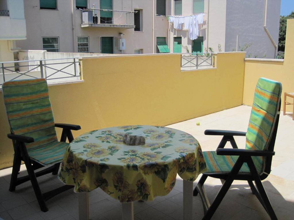 Balkón nebo terasa v ubytování B&B Il Brigante