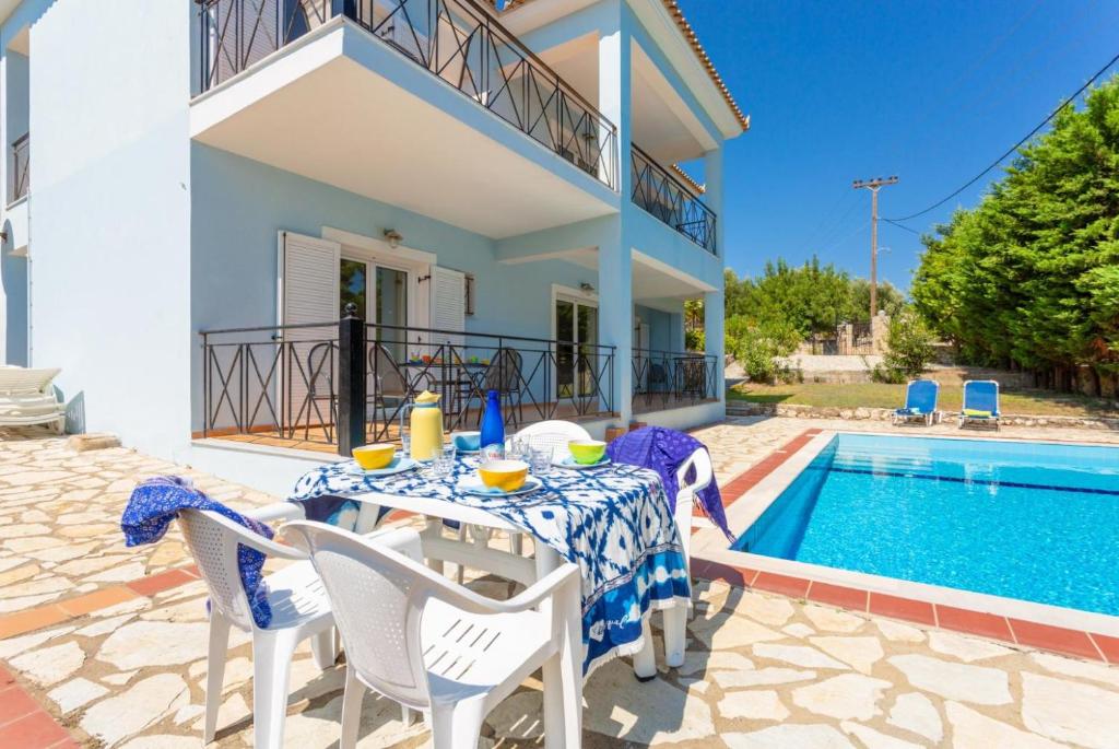 Bazén v ubytování Skala Villa Blue nebo v jeho okolí