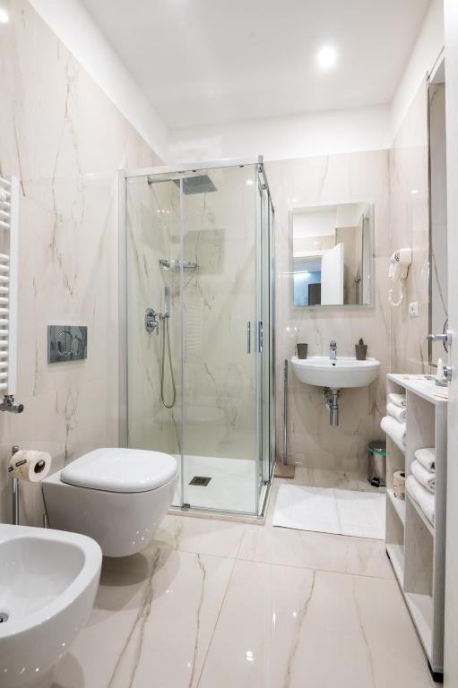 Koupelna v ubytování B&B BISCEGLIE