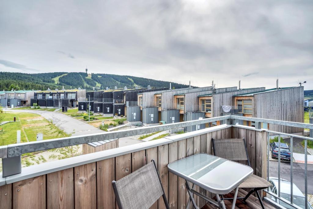 Nespecifikovaný výhled na hory nebo výhled na hory při pohledu z apartmánu