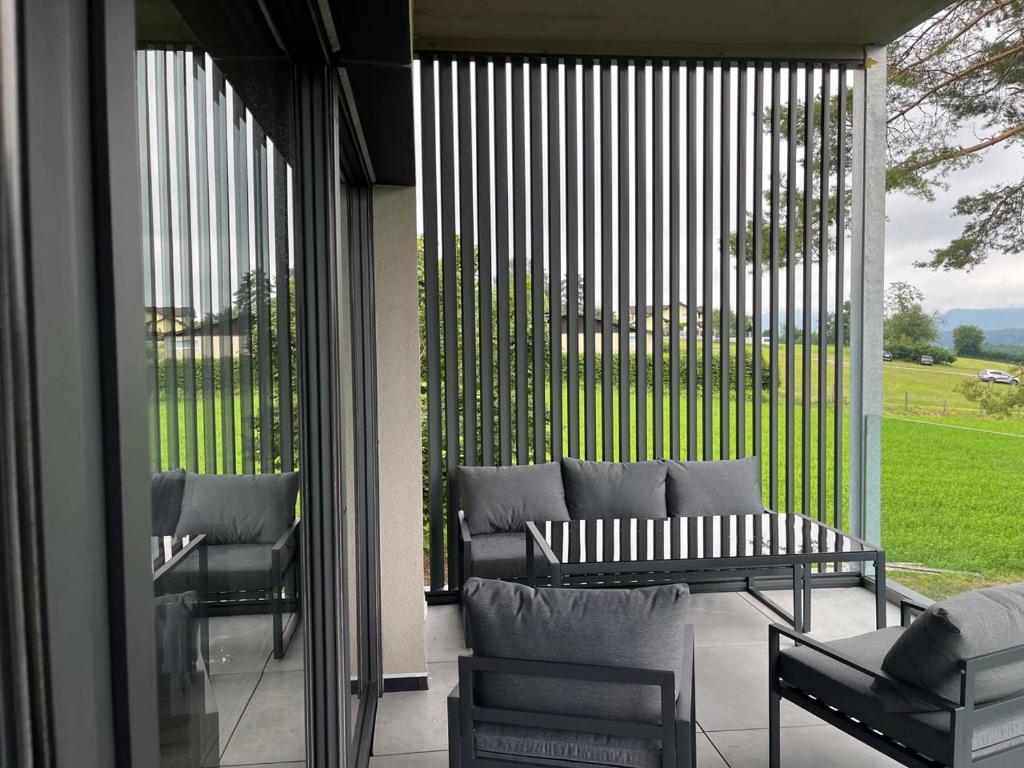 Posezení v ubytování Villa Turnersee