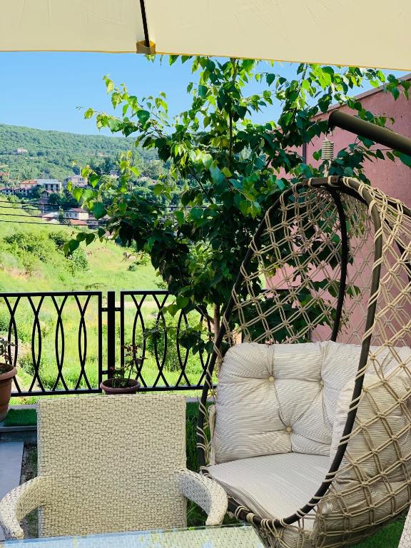 Balkón nebo terasa v ubytování Harmony Resort
