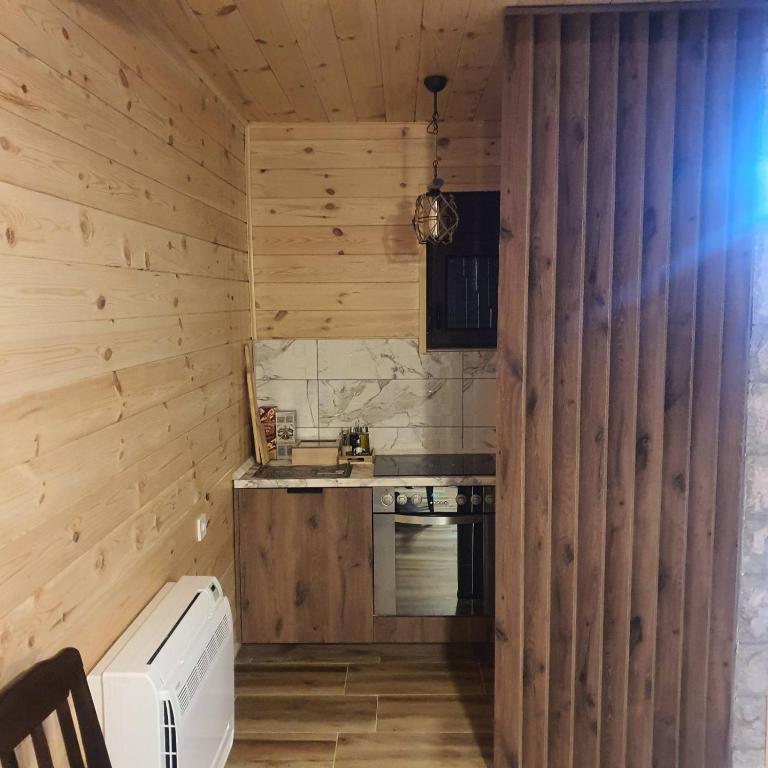 Kuhinja ili čajna kuhinja u objektu Guest house Andrea