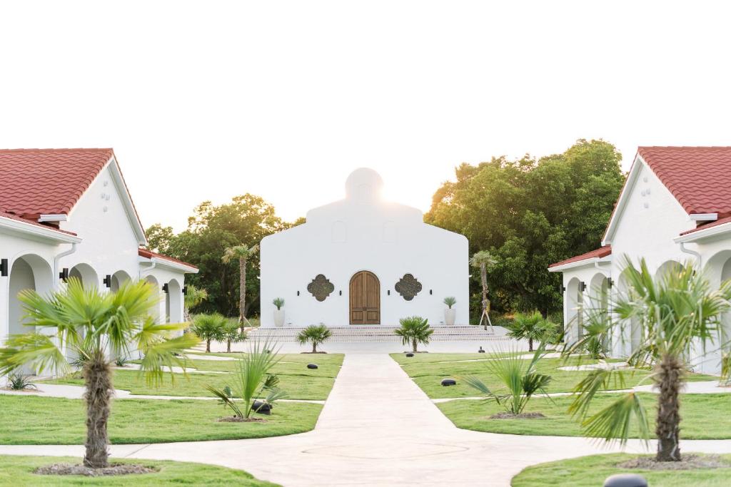 Zahrada ubytování La Palmilla Texas