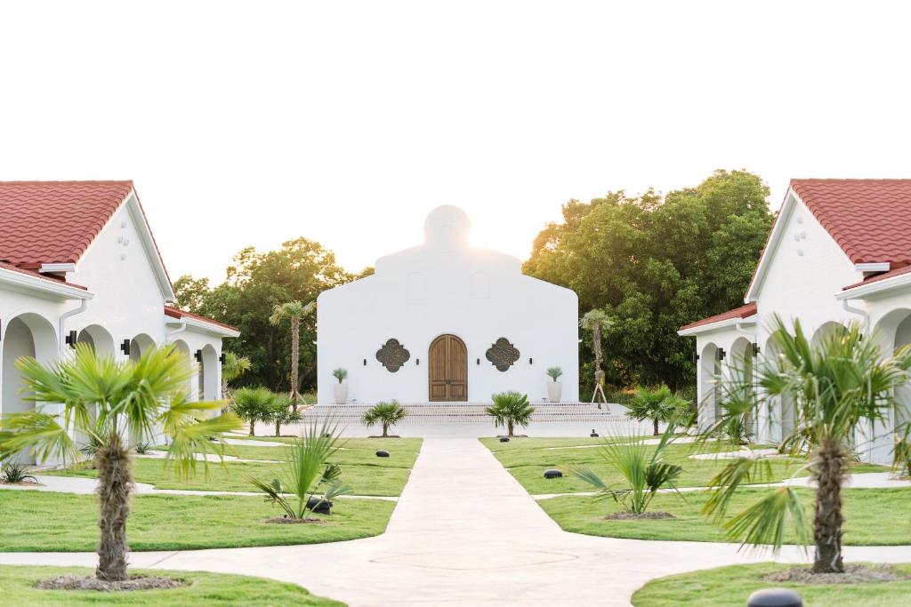 Zahrada ubytování La Palmilla Texas