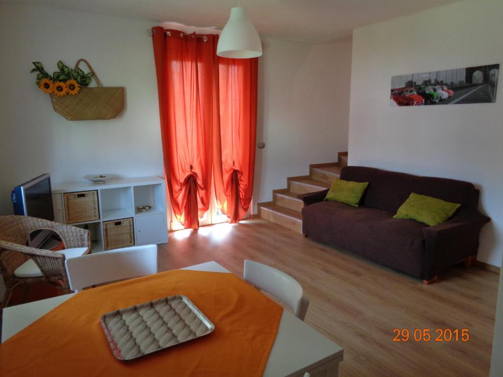Część wypoczynkowa w obiekcie Casa Luce e Aria