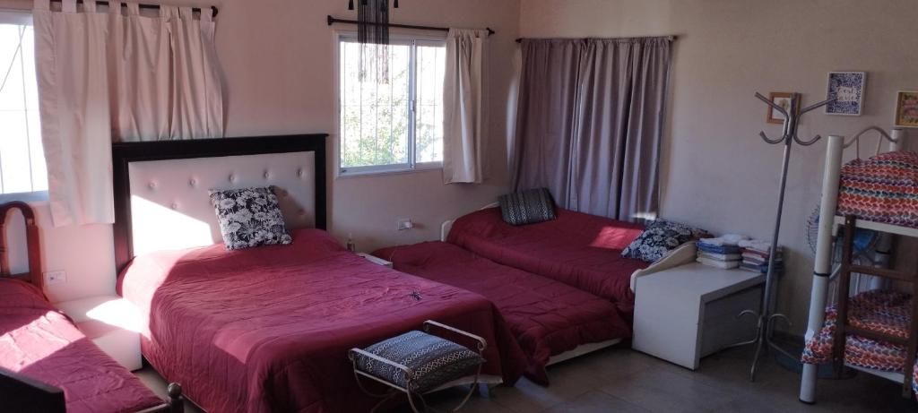 Кровать или кровати в номере Casa Las Moras