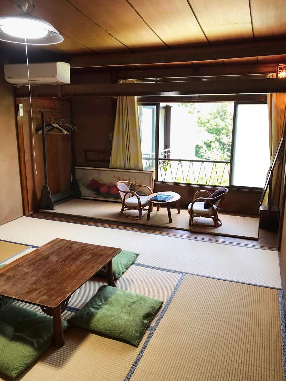 Posezení v ubytování Guesthouse Nishihara
