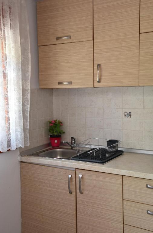 Kuchyň nebo kuchyňský kout v ubytování Maro's house