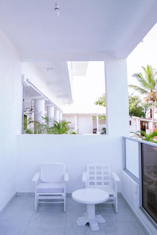 Balkón nebo terasa v ubytování Met Beach Resort Malindi