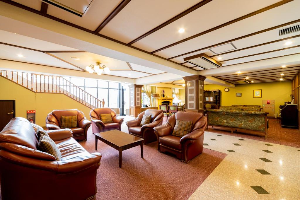 Posezení v ubytování Gora Hotel Paipuno Kemuri Plus