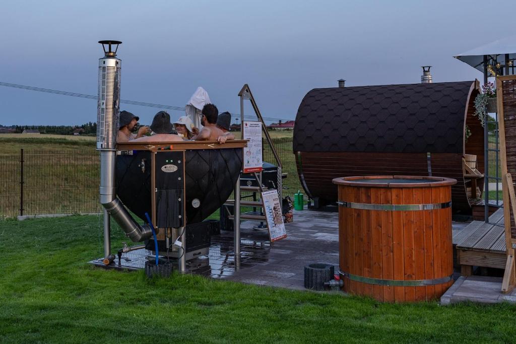 Fotografie z fotogalerie ubytování Jurtowe Wzgórze Glamping v destinaci Grabinek
