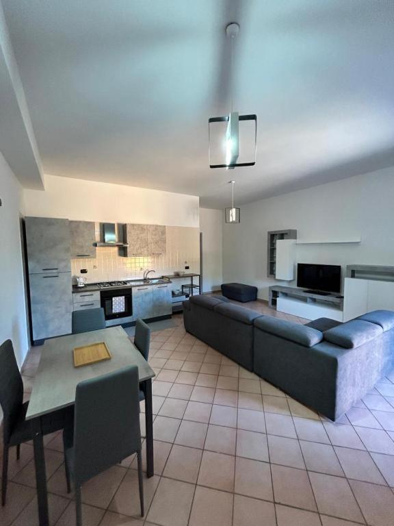 Kuchyň nebo kuchyňský kout v ubytování Enea residence