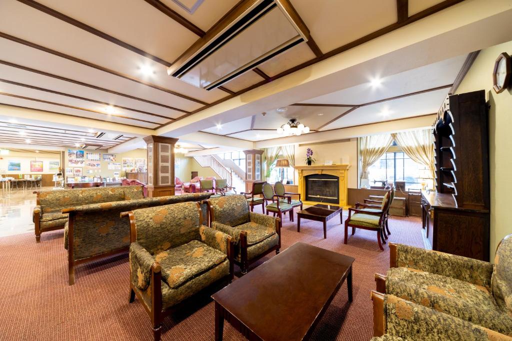 Posezení v ubytování Gora Hotel Paipuno Kemuri Plus