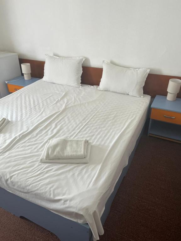 Postel nebo postele na pokoji v ubytování Hotel Banat