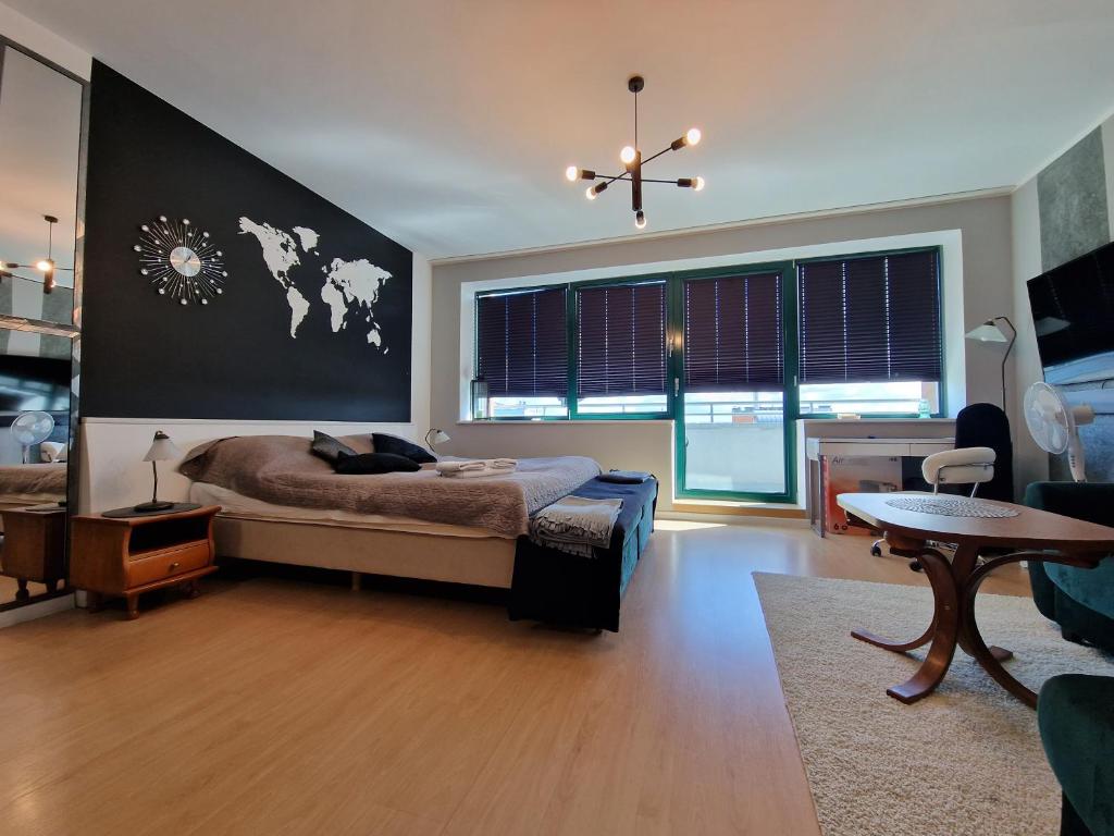 Posedenie v ubytovaní Apartament Słoneczny