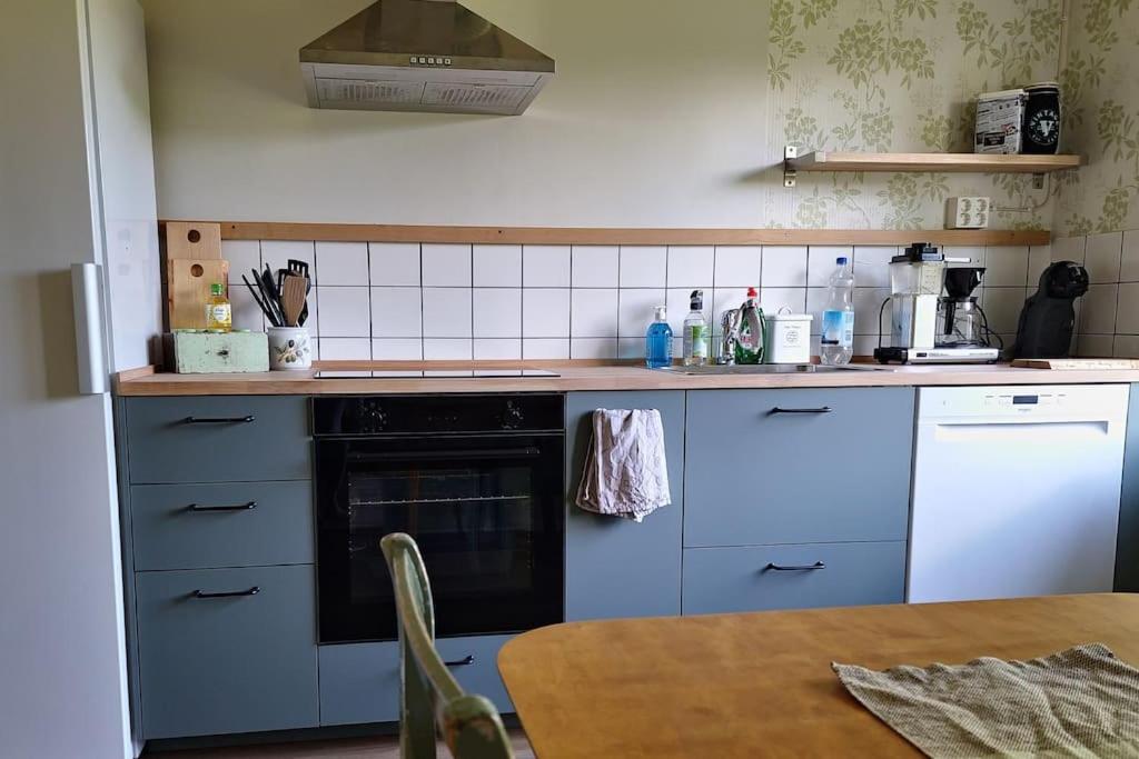 Majoituspaikan Norrby Residence,my vintage bnb keittiö tai keittotila