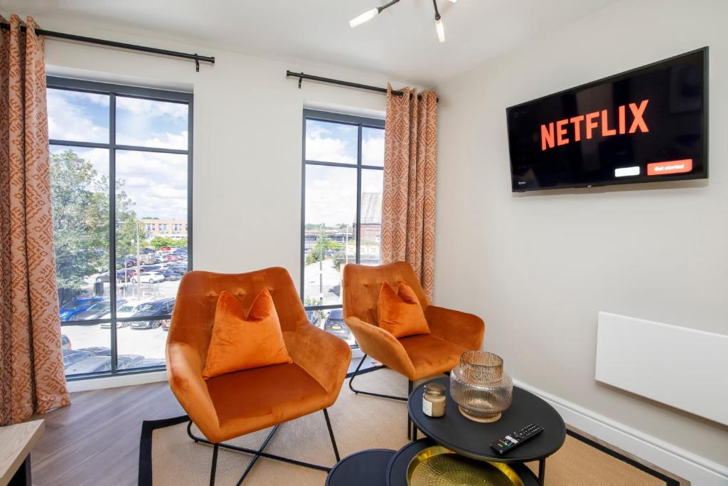 Crescent Court modern and luxurious Apartments York - Apartment Mit 2 Schlafzimmern