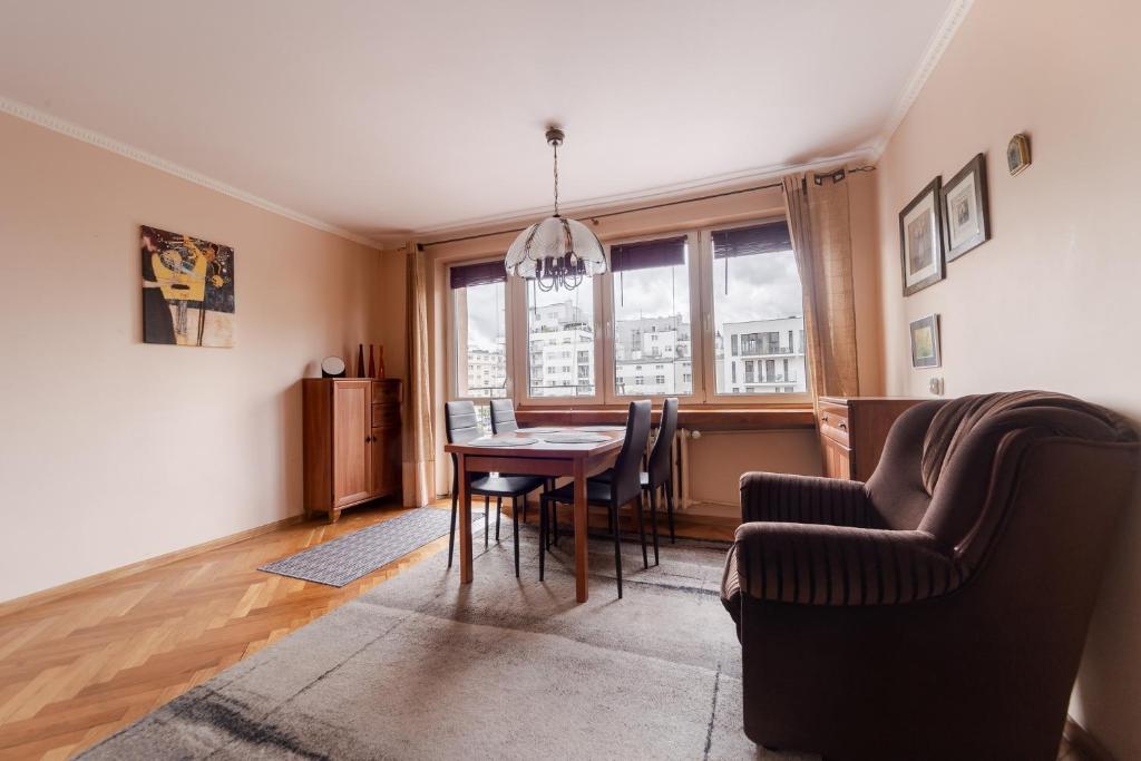 Posezení v ubytování Mieszkanie Przy Wieżach