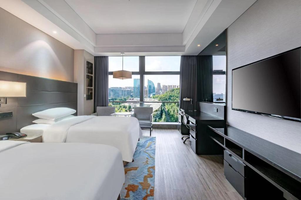 Renaissance Guiyang Hotel - Concierge Level Doppelzimmer Mit Zwei Doppelbetten