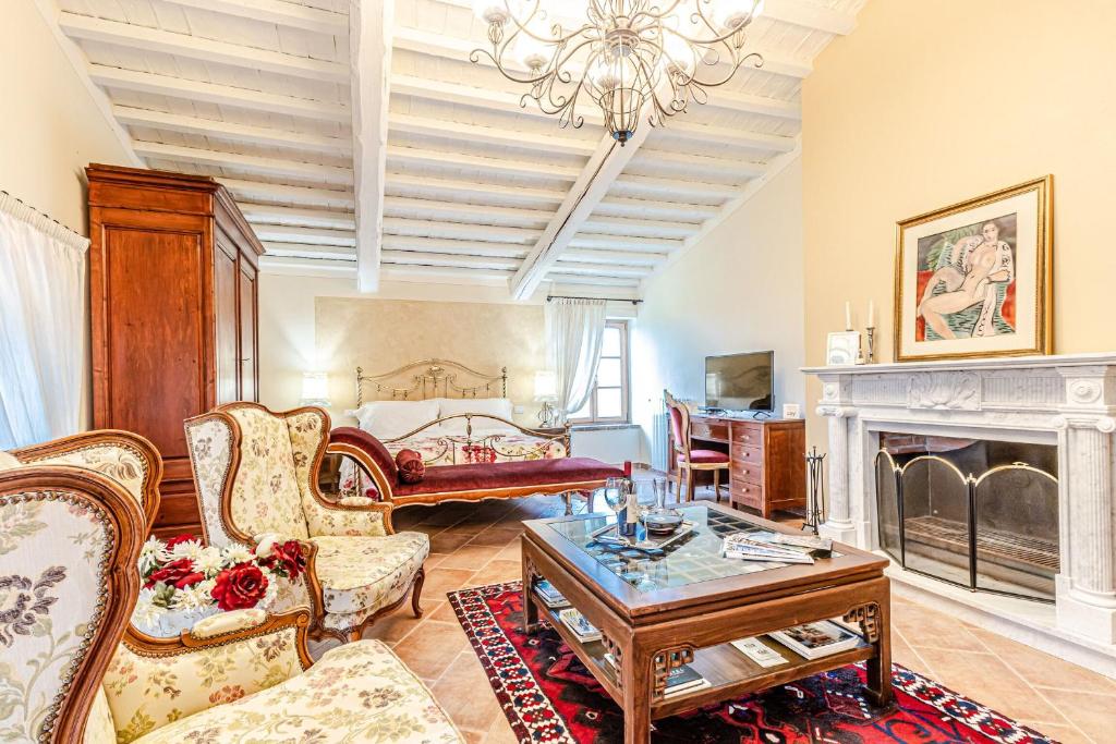 Posedenie v ubytovaní Villa Cedri