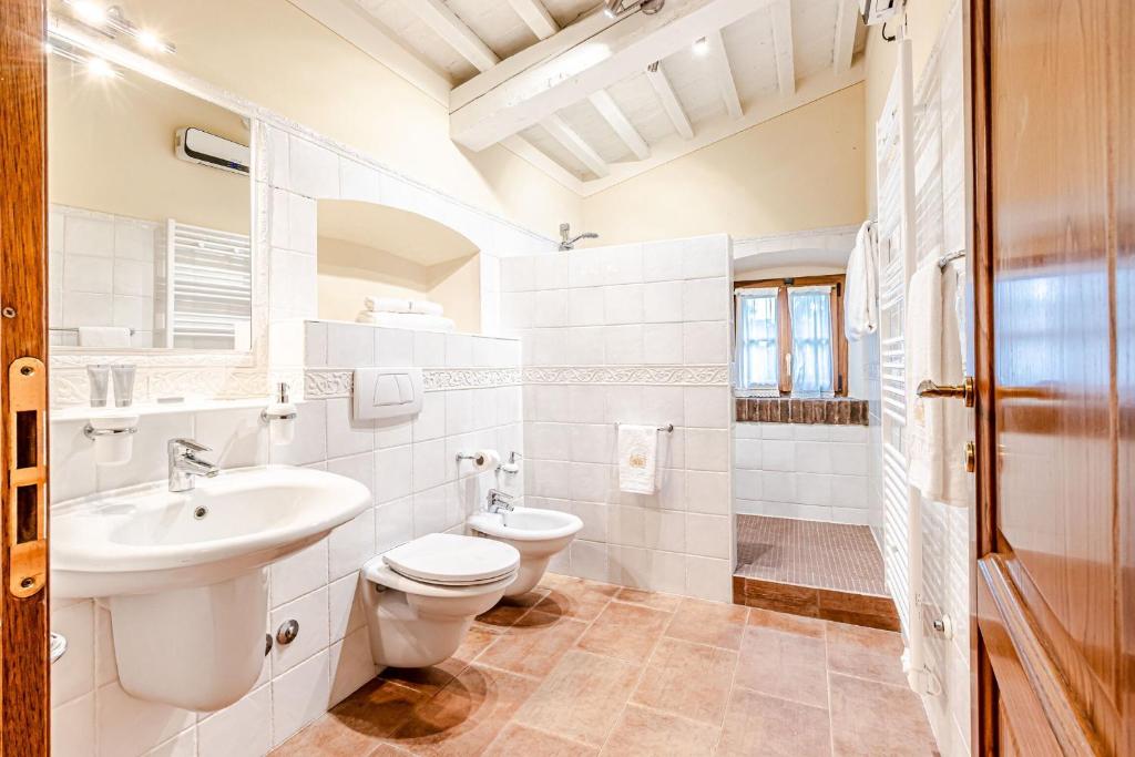 Kúpeľňa v ubytovaní Villa Cedri