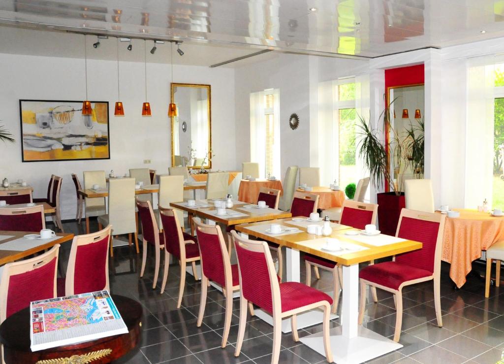 Posezení v ubytování Hotel Blankenese