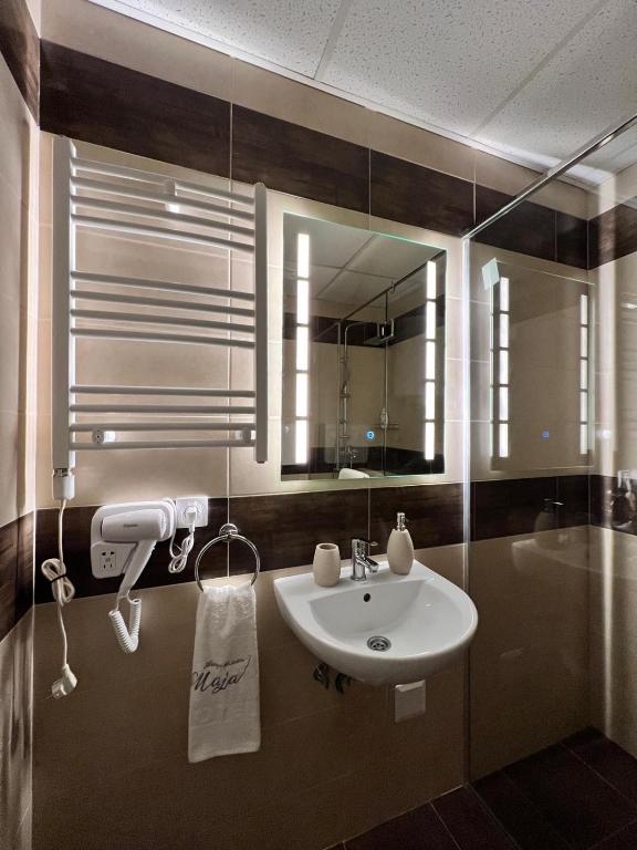 Koupelna v ubytování Apartman Maja
