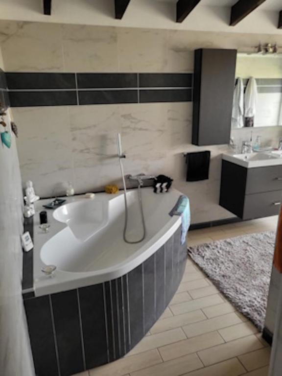 Kúpeľňa v ubytovaní Villa Coma