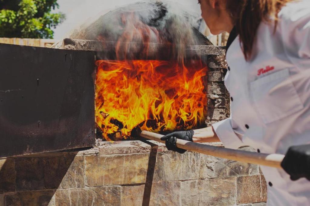 Equipo para parrilladas disponible en el hotel