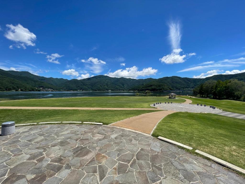 Paesaggio naturale nelle vicinanze del ryokan
