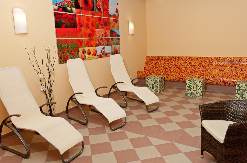 Posezení v ubytování JUFA Hotel Hochkar