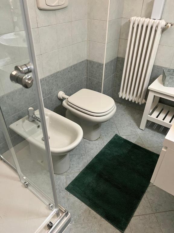 Koupelna v ubytování JACAM home free parking Como