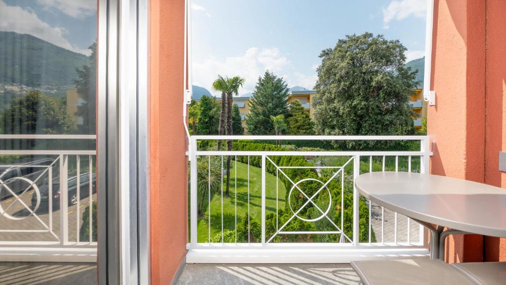 Balkón nebo terasa v ubytování Hapimag Resort Ascona