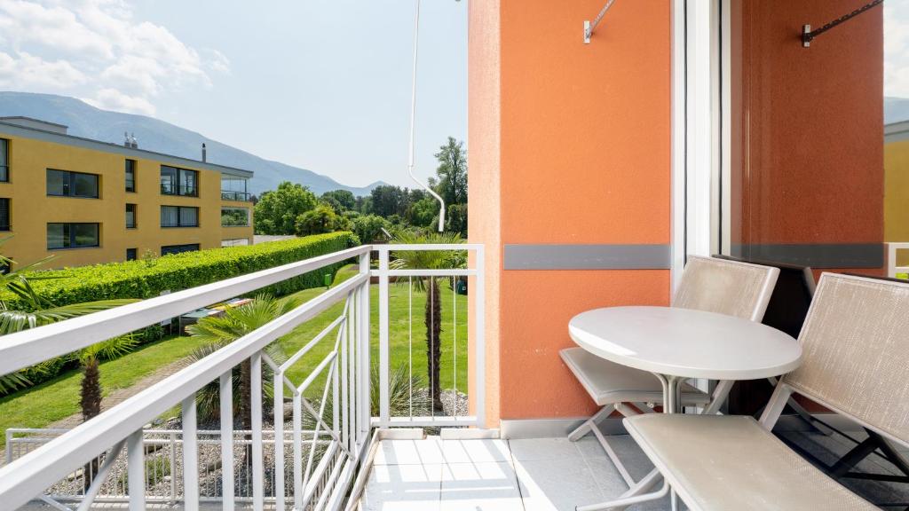 Balkón nebo terasa v ubytování Hapimag Resort Ascona