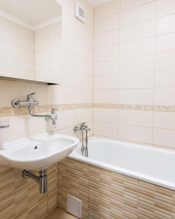 Koupelna v ubytování Apartmány Pěkná 10