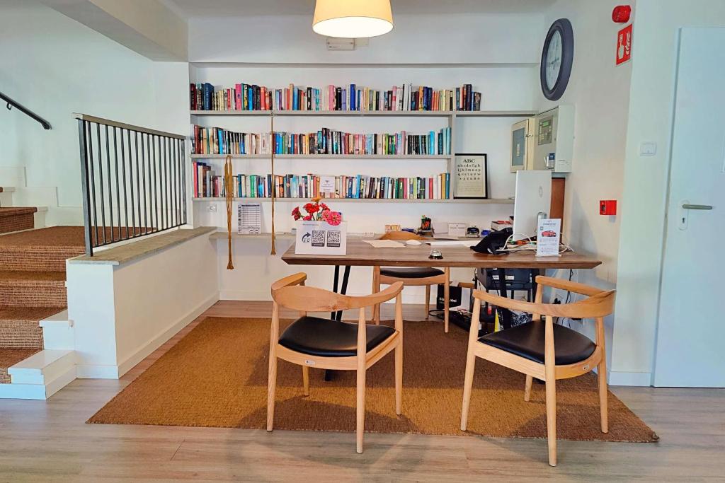 Biblioteca no hotel