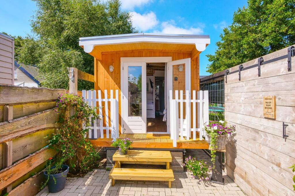 Zahrada ubytování Tiny House In Ons Tuintje - Callantsoog aan Zee