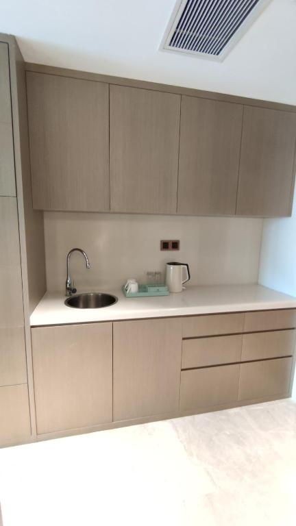 Zhongzhou International Apartment - Salle Familiale Avec Vue Sur La Mer