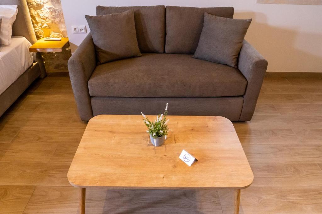 Posezení v ubytování Olivar Suites
